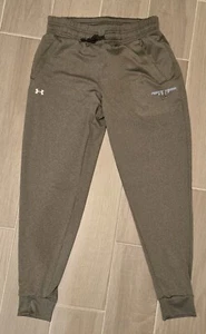 Women's Under Armour HeatGear Joggers Size Small NWT Gray Logo Golf Ponte Vedra - Picture 1 of 13