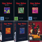 EDGAR WALLACE Edition 6 7 8 9 10 + Bonusfilm GERMAN GRUSEL 22 DVD COLLECTION Neu