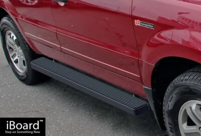 APS Premium 5" degraus laterais pretos ajuste 03-08 Acura MDX Honda Pilot - Imagem 1 de 4