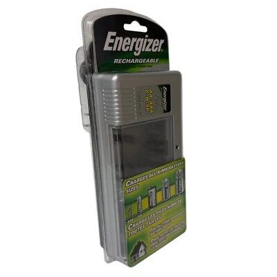 Energizer Rechargeable Universal NiMH Battery Charger New Sealed Pkg - Image 1 of 4