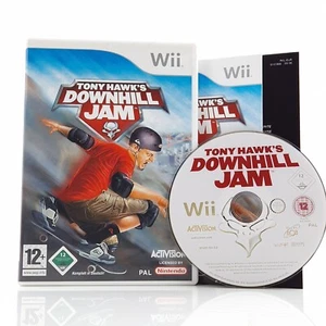 Juego Nintendo Wii: Tony Hawk ́s Downhill JAM - CD instrucciones embalaje original / Wii U compacto - Imagen 1 de 3