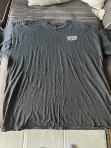 Vans kurzärmliges schwarzes T-Shirt mit weißem Logo 2XL - Bild 1 von 4
