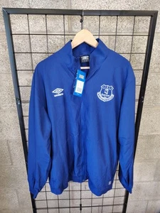 Everton FC Trainingsjacke UK Größe XL Navy Umbro Full Zip Brandneu - Bild 1 von 8