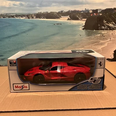 Maisto 1:18 Die-Cast Edición Especial Ferrari LaFerrari La Ferrari Modelo Coche - Rojo Foto 1 de 3