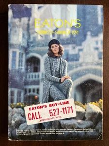 1971 EATON'S Spring & Summer Catalogue Canada - Foto 1 di 14