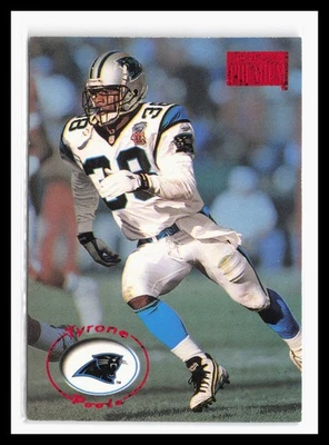 1996 SkyBox Premium Rubies #28 Tyrone Poole Carolina Panthers - Image 1 of 2