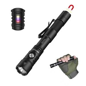 S22Pro EDC Tactical Dual Mode Rechargeable Flashlight, 1200 High Lumen Pen Li... - Bild 1 von 8