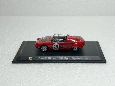 1:43 SIMCA ABARTH 1300 SPORT SPIDER (1962) USATO🔝NFO ⬇️ BASE ✅( NO 1:18 - 1:24 - Immagine 1 di 4