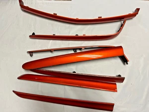 Honda GL1800 Goldwing Saddlebag Trim Molding set Cover-Orange - Picture 1 of 4