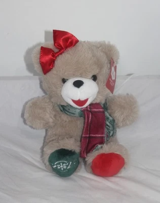 "Oso de peluche Walmart Christmas Snowflake 2025 niña bronceada 11"" nuevo con etiqueta" Foto 1 de 4