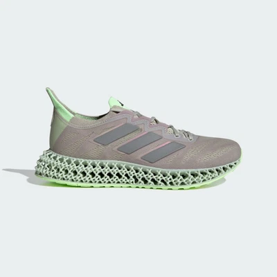Adidas 4D Fwd 4 Putty Grey / Matte Silver / Green Spark (Id3499) Running Shoes - Image 1 of 4