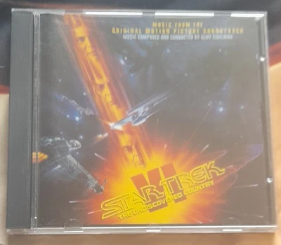 STAR TREK VI - THE UNDISCOVERED COUNTRY - SOUNDTRACK / SCORE (CD-1991) EIDELMAN - Image 1 of 2