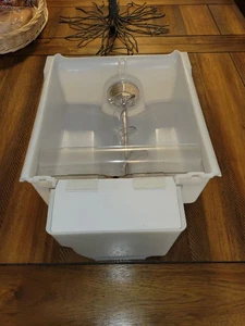 NO FRONT PANEL GE Refrigerator Ice Bin Container WR29X43994 - Picture 1 of 4
