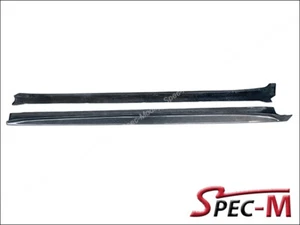 V2 Style Carbon Fiber Side Skirts Extension for Porsche Cayman Boxster 718 2016+ - Bild 1 von 2