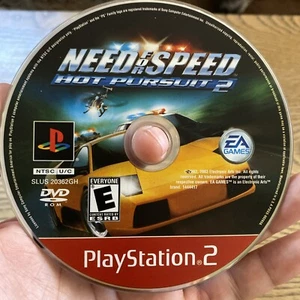 Need for Speed: Hot Pursuit 2 (Sony PlayStation 2, 2002) • Solo disco • Probado - Imagen 1 de 2