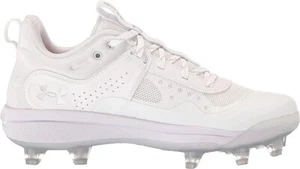 Botines de softbol moldeados UNDER ARMOUR UA Glyde MT TPU blancos EE. UU. 11 NUEVOS $80 - Imagen 1 de 7