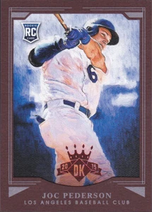 2015 Diamond Kings #165A #165 Joc Pederson Rookie Card RC Red Framed - Picture 1 of 1