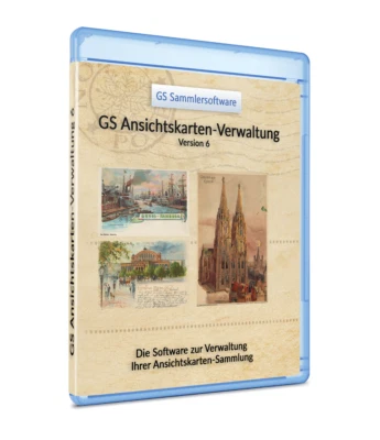 GS Ansichtskarten-Verwaltung 6 - Die Software zur Verwaltung Ihrer Sammlung - Bild 1 von 4