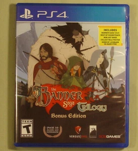 Banner Saga Trilogy PS4 used complete case damage - Picture 1 of 2