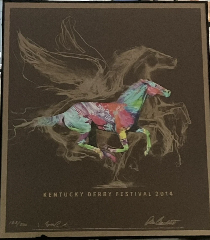 Póster oficial del Kentucky Derby Festival 2014 limitado a 500 firmado y numerado  Foto 1 de 1