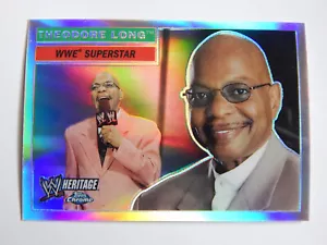 Topps Heritage 2006 cromo inserto WWE - refractores #51 Theodore largo - Imagen 1 de 2