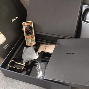 LUXURY ORIGINAL NOKIA 8800 GOLD ARTE 8800e-1 UNLOCKED MOBILE PHONE MADE IN KOREA - Photo 1 sur 13