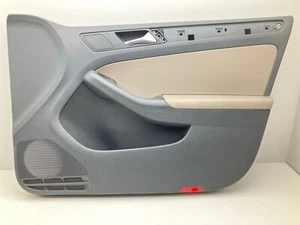Front Door Panel Right Black Brown 5C7867012A HOP VW JETTA IV 5C Original - Picture 1 of 7