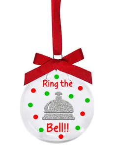 Ring the bell Bunco Christmas ornament. Hostess gift. Bunco gift exchange orname - Picture 1 of 1