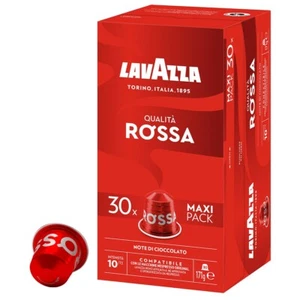 Lavazza for NESPRESSO coffee pods: QUALITA ROSSA coffee pods 30pc. FREE SHIPPING - Picture 1 of 2