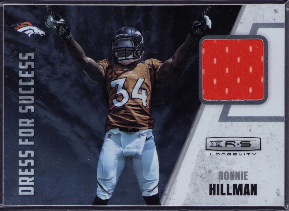 2012 Rookies & Stars Longevity -Success Materials #21 Ronnie Hillman (MEM, RC) - Image 1 of 1