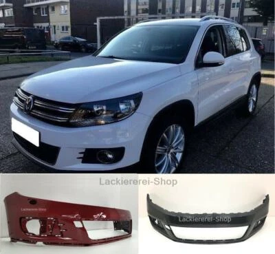 STOßSTANGE VORNE LACKIERT IN WUNSCHFARBE NEU für VW Tiguan 2011-2016 - Bild 1 von 4