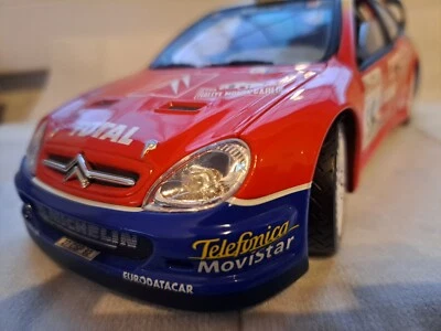 Solido 1:18 Citroën Xsara WRC Zustand Neuw.,Außenspiegel fehlen,Frontscheibe ger - Bild 1 von 4