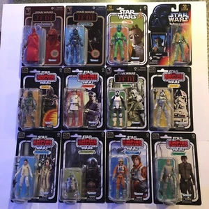 Star Wars Black Series 40th, 50th, POTF figures Boba Fett, Greedo, Luke R2, more - Picture 1 of 16