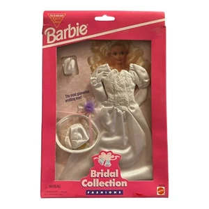 NEW! 1993 Barbie Bridal Collection Fashions Dress #68251 Wedding Dress Hat Shoes - Picture 1 of 2