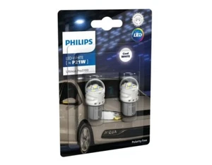 2x Stück LED P21W 12V 2,2W BA15S Ultinon Pro 3100 6000K Kaltweiß Philips Birne - Bild 1 von 3
