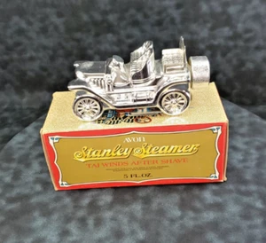 STANLEY STEAMER ! !  Avon cologne Full bottle vintage cars After Shave Vintage - Picture 1 of 4