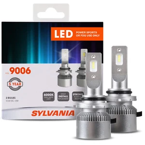 Sylvania 9006 LED Powersport Headlight Bulbs for Off-Road Use / Fog Lights - 2PC - Picture 1 of 7