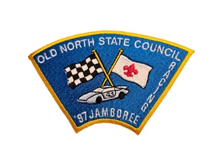 BSA 1997 National Jamboree Old North State Council - RACING Schulteraufnäher - Bild 1 von 1