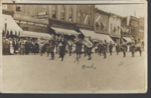 RPPC - Band - John Tripp Clothing Co. - Houghtaling's 5 & 10 Found w/ N Y Cards