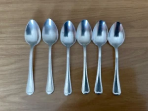 A Set of Six Matching Stainless Steel Teaspoons from Cromargan - Picture 1 of 3