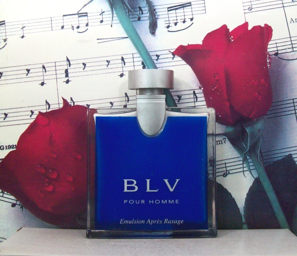 BLV Pour Homme After Shave Emulsion / Balm 3.4 Fl. Oz. NWOB Foto 1 de 1
