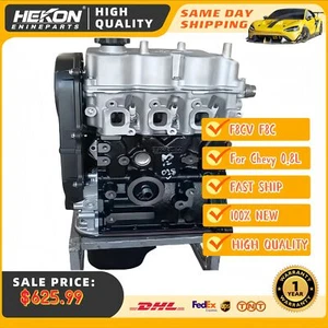 Long Block Engine Assembly For Chevrolet Spark Matiz F8CV F8C 0.8L L3 Cylinders - Picture 1 of 5