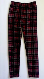 Girl’s Leggings Size 7 Plaid From SHEIN Clueless Preppy - Picture 1 of 1