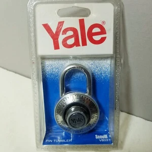 Vintage NOS Yale Scovill V803 Pin Tumbler Padlock Hong Kong - Picture 1 of 3