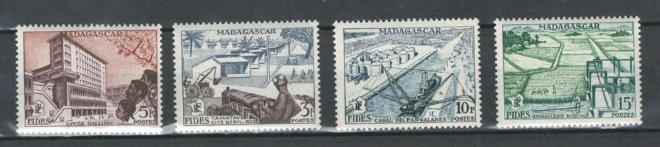 ЛОТ МАРОК МАДАГАСКАР ФРАНЦУЗСКИЕ КОЛОНИИ АФРИКА ФИДЫ ПАМЯТНЫЕ КАК НОВЫЕ БЕЗ НАКЛЕЕК И СЛЕДОВ (MAD648) - Изображение 1 из 1