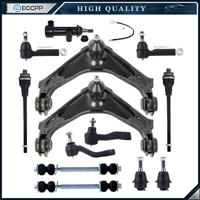 Brazos de control delanteros 13 piezas barras estabilizadoras para Silverado 3500 2500 1500 2001-10 Foto 1 de 4