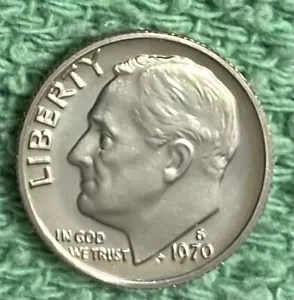 1970-S **PROOF** ROOSEVELT DIME - NICE COIN - L@@K AT PICTURES!!!!! - Picture 1 of 1