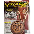 SCROLL SAW WARSZTAT Wiosna 2005 Jak układać drewniane rzemieślnice Puzzle Nieotwarte wzory