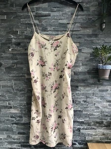 Sunday(St Tropez)Designer Superfine Cotton Floral Slip Dress 12 Cost €85 Reduced - Picture 1 of 7