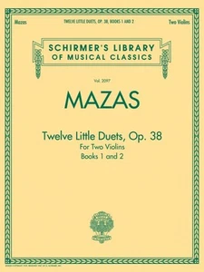 Mazas Twelve Little Duets for Two Violins Op 38 Books 1 and 2 Schirmer 050490664 - Picture 1 of 1